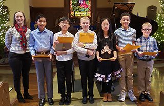 Photo of Baroque Festival Elementary Level Winners