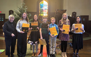 Photo of Baroque Festival Elementary Level Winners